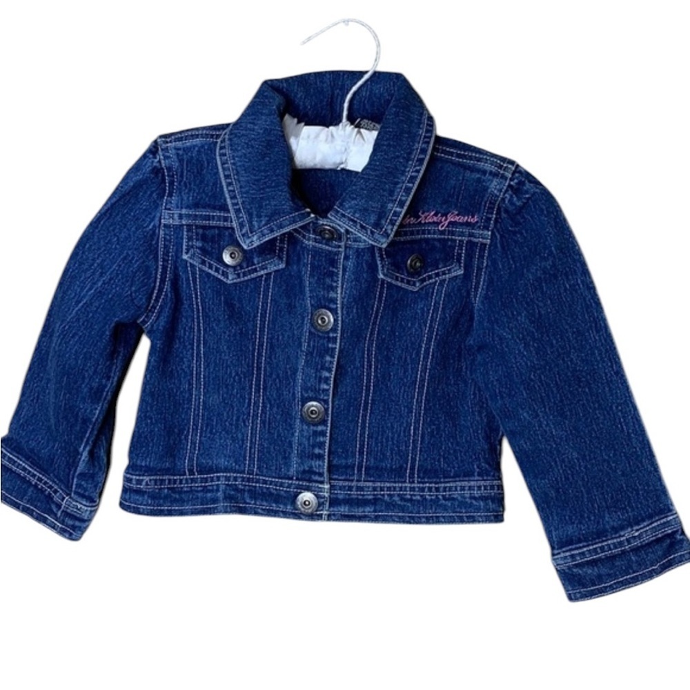 Calvin Klein Girls jean jacket.  18 months